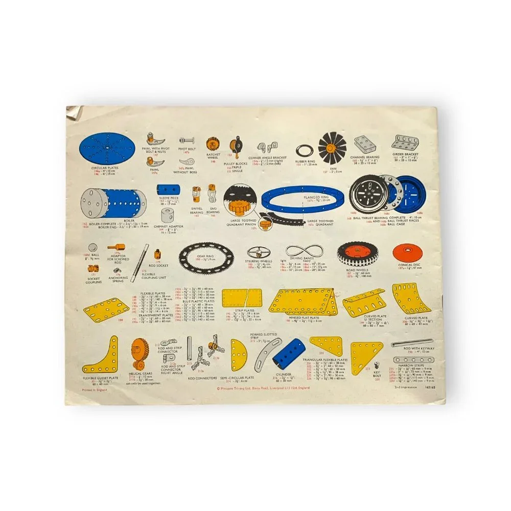 Vintage MECCANO Book of Models: Sets 2/3/4, 5/6 - 1973 - Picture 5 of 12